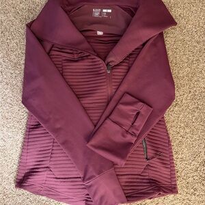 5.11 Tactical Crystal Hybrid Full Zip Jacket – Women’s Small – Burgundy